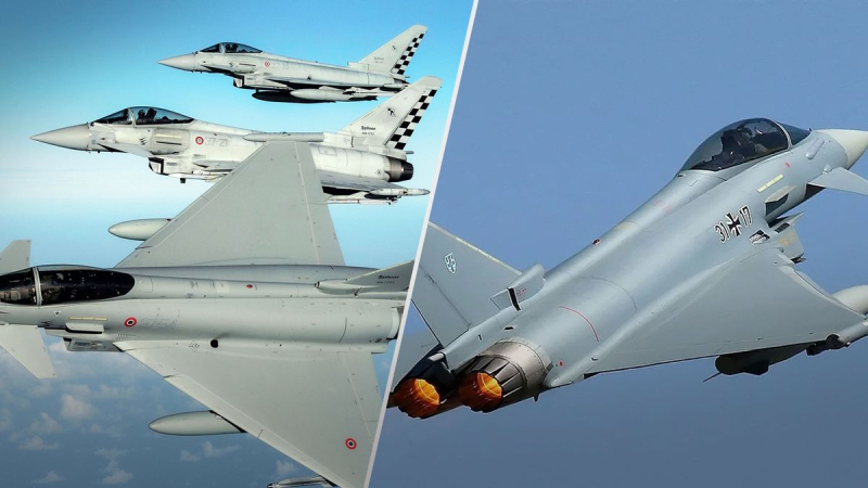 Alternativa F-16: las características del Eurofighter Typhoon ayudarán a proteger Ucrania