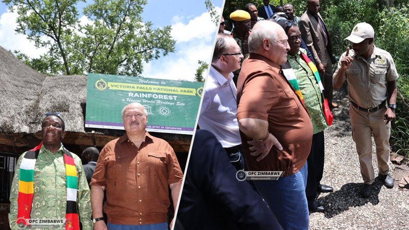 Perdón por Photoshop: Zimbabue mostró el aspecto real de Lukashenko