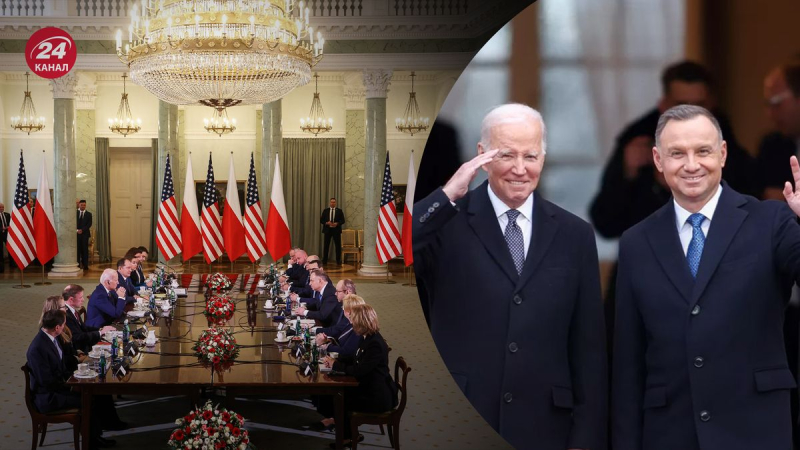 Apoyo a Ucrania y fortalecimiento de la OTAN: lo que hablaron Biden y Duda durante la reunión