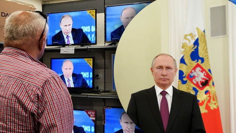 Los canales de televisión rusos han lanzado una cuenta atrás para el discurso de Putin