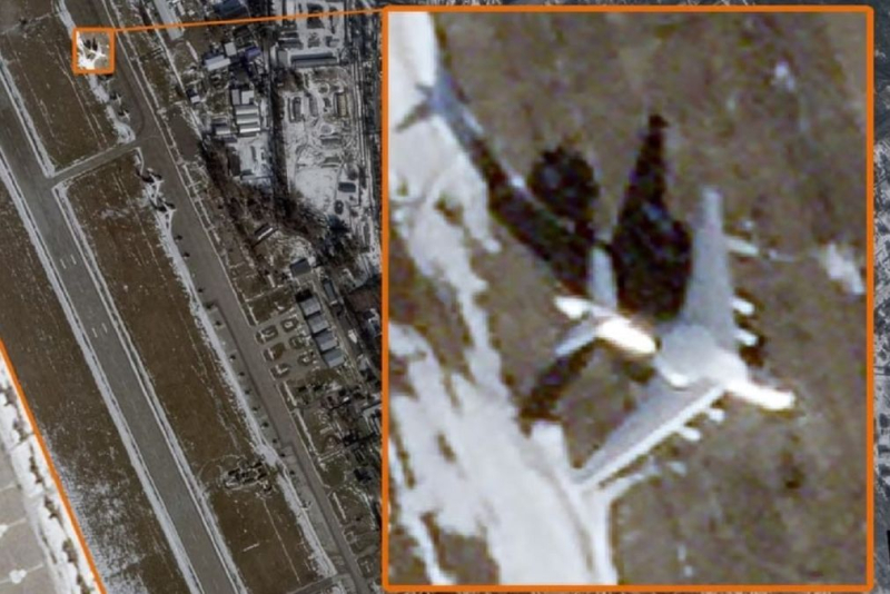 Cómo se veía el A-50 ruso en Machulishchi antes de la supuesta explosión: fotos satelitales