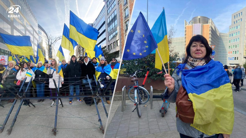 Estrictas medidas de seguridad y los ucranianos apoyan a Zelensky: informe exclusivo de Bruselas