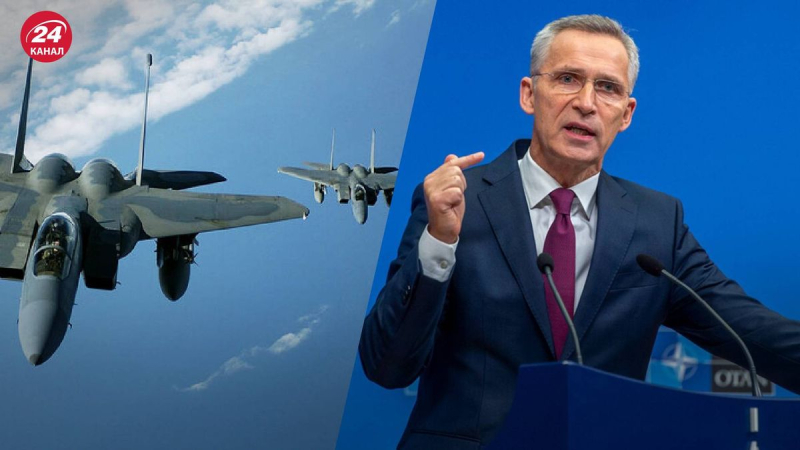 Stoltenberg no descartó que Ucrania pueda contar con aviones para la autodefensa