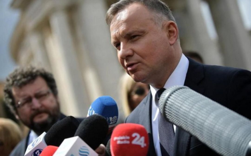 Duda explicó lo que lo distingue de Macron en sus puntos de vista sobre Rusia