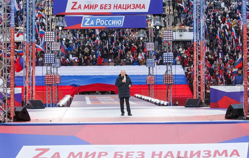 Putin va a "celebrar" el aniversario de la guerra en Ucrania: organiza un concierto en Luzhniki