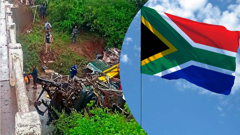 Colisionan autobús y camión con dinero en Sudáfrica: 20 víctimas, más heridos – más