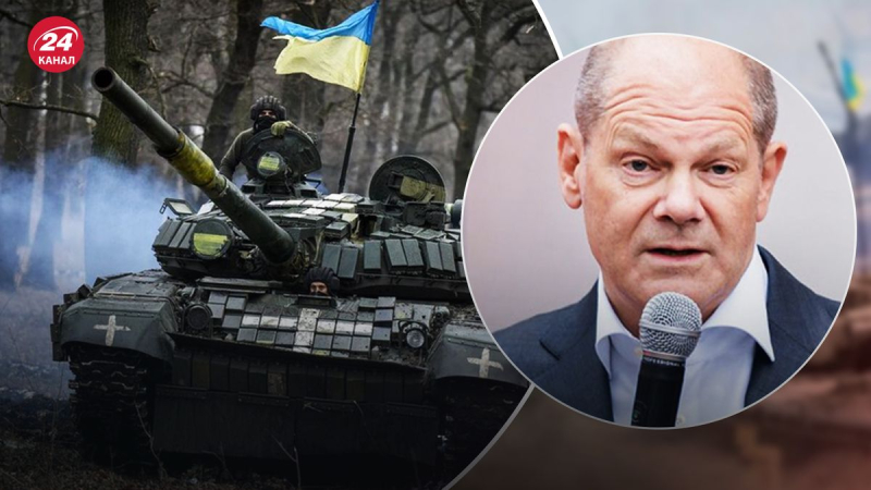 Scholz instó al mundo a prepararse para una larga guerra en Ucrania