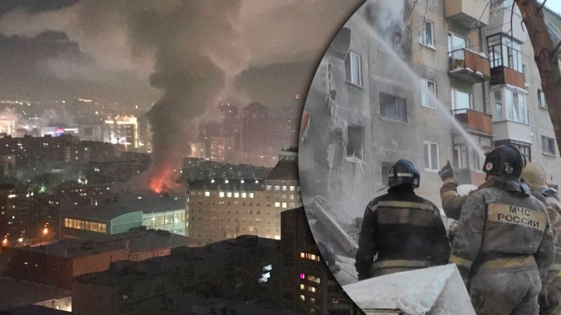 Se quejó por el olor a gas: se produjo un incendio a gran escala en Novosibirsk debido a una negligencia y fugas