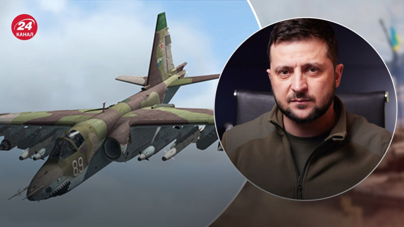 Zelensky confirmó el derribo de un avión enemigo cerca de Avdiivka