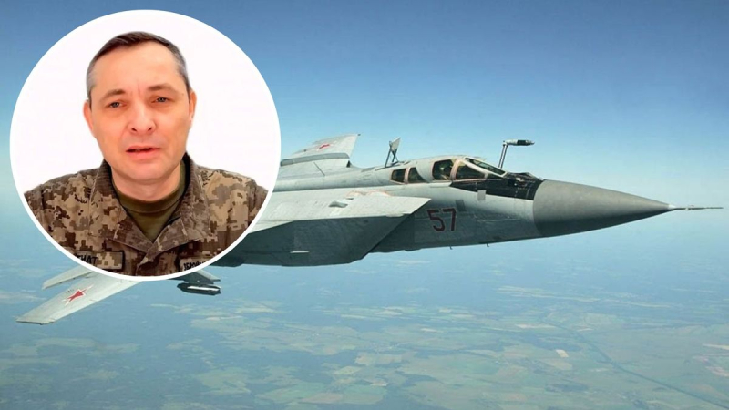 Este es un juego de guerra, Ignat sobre la simulación del despegue de un MiG-31 en Bielorrusia