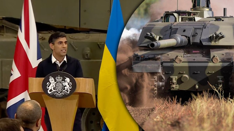 Cuando los tanques británicos Challenger 2 llegan a Ucrania: Sunak hizo una declaración