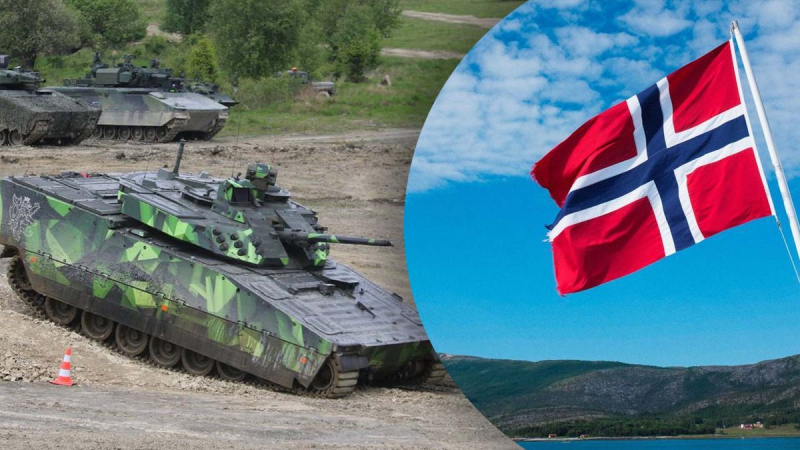 Noruega está considerando transferir el CV90 BMP a Ucrania, como lo está haciendo Suecia