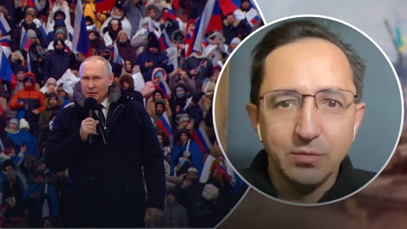 El plan de Putin falla, – Klochok dijo por qué los rusos no están contentos con el concierto de Luzhniki