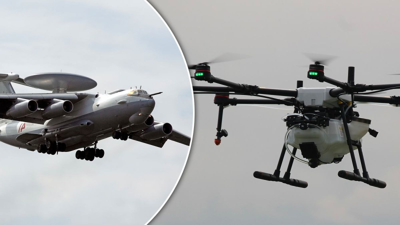 Dos drones atacados: detalles inesperados del bombardeo A-50 en Bielorrusia