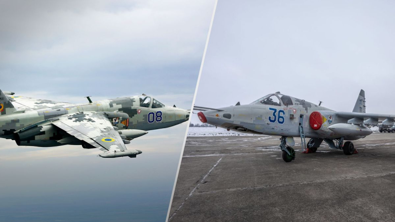 Aviones de ataque Su-25: cómo Ucrania y Rusia utilizan el mismo avión en el frente