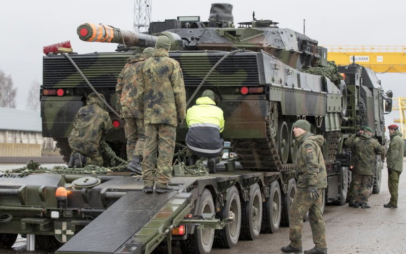 Cuando los primeros tanques Leopard 2 llegan a Ucrania: Polonia respondió