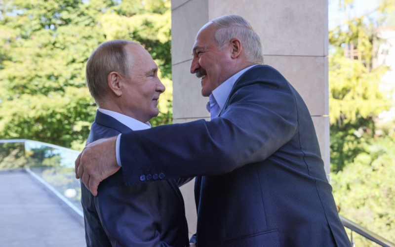 Lukashenko volvió a visitar a Putin