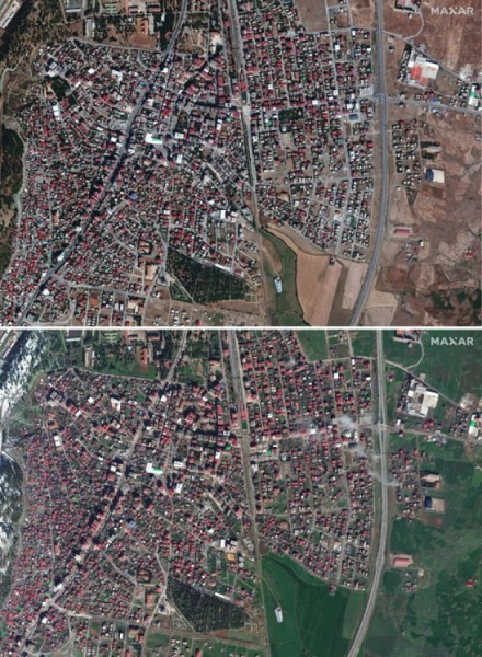 Turquía antes y después Terremoto: fotos satelitales reveladas