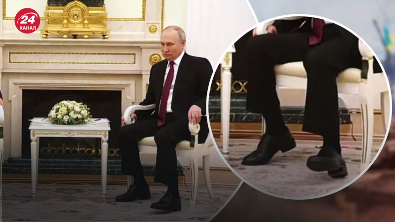 Los pies estúpidos no tienen descanso: Putin actuó de manera extraña en la reunión con Xi