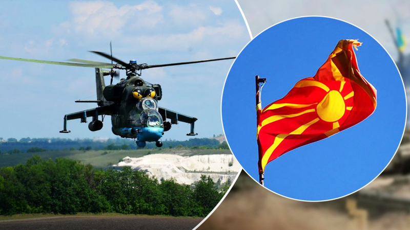 Macedonia del Norte aprobó la donación de helicópteros Mi-24 a Ucrania