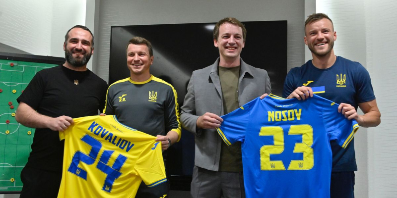 El equipo nacional de Ucrania se reunió con el liderazgo de WhiteBIT –, el socio criptográfico oficial del equipo 