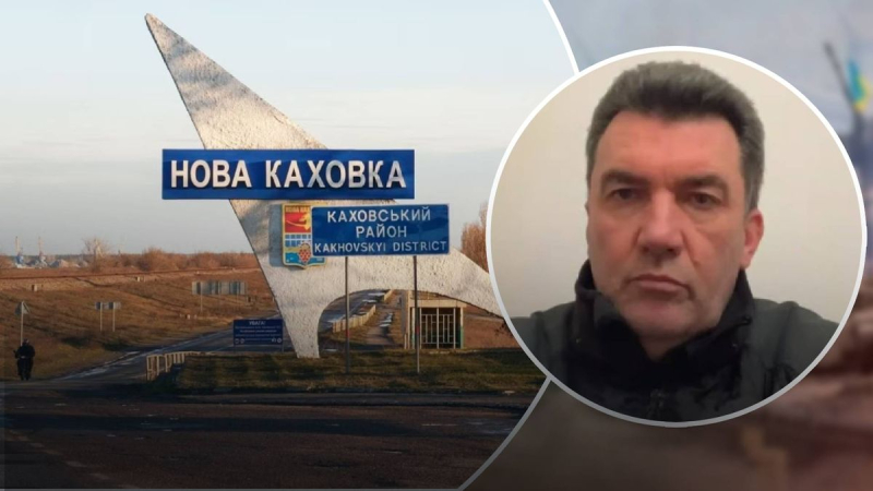 Danilov comentó los rumores sobre la huida de los rusos de Nova Kakhovka