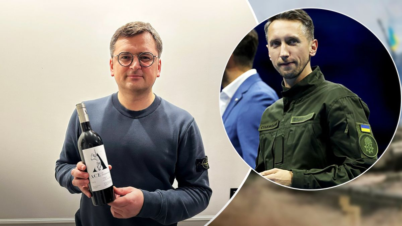 Una apuesta es una apuesta: Kuleba le regaló al Ministro de Asuntos Exteriores británico una botella de vino de Stakhovsky