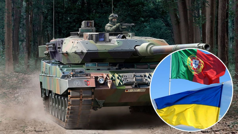 Portugal donó tres tanques Leopard 2 a Ucrania
