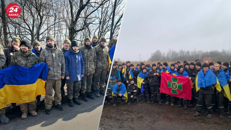 Regreso de los defensores ucranianos del cautiverio: primer video mostrado en Zelensky