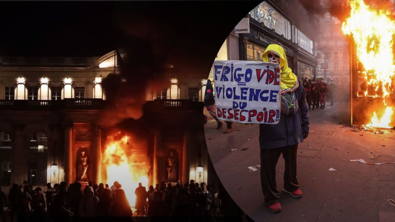 Incendian el ayuntamiento de Burdeos mientras continúan las protestas por la reforma de las pensiones en Francia