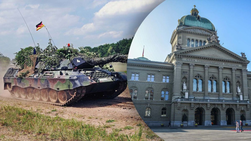 La cámara alta del parlamento suizo no ha levantado la prohibición de reexportación de armas 