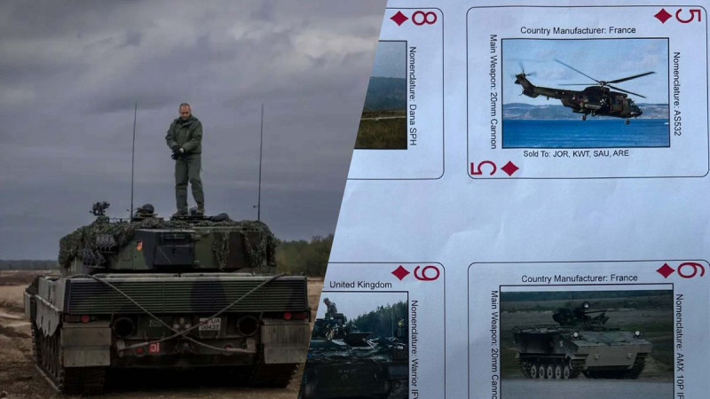 Nueva herramienta de entrenamiento: la OTAN entrena a soldados ucranianos con naipes
