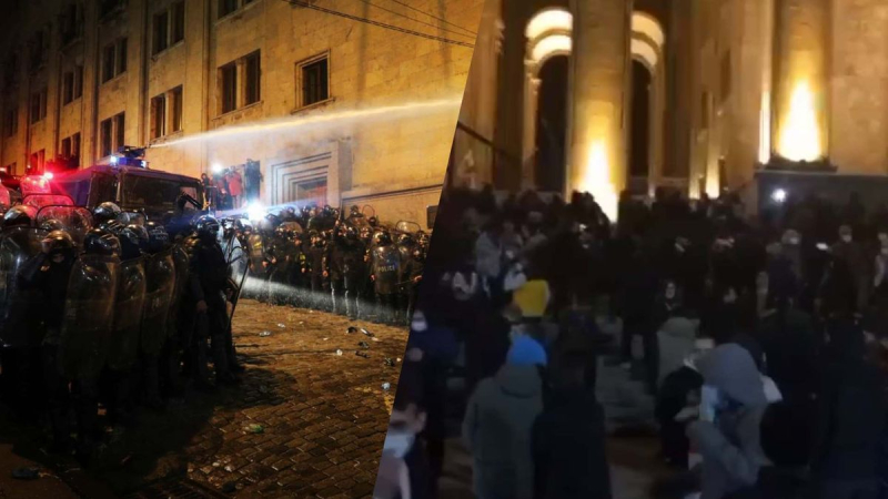 Ucrania sigue de cerca los acontecimientos en Tbilisi, – el Ministerio de Relaciones Exteriores comentó sobre las protestas en Georgia