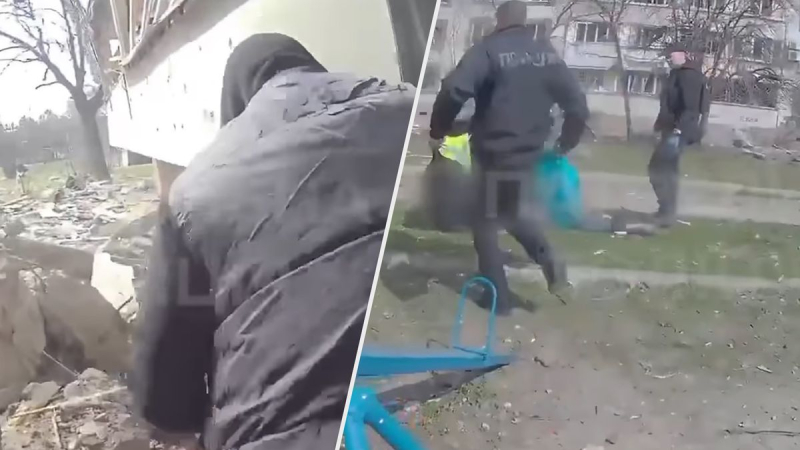Cómo la policía rescató a personas después del ataque a Zaporozhye: imágenes invencibles