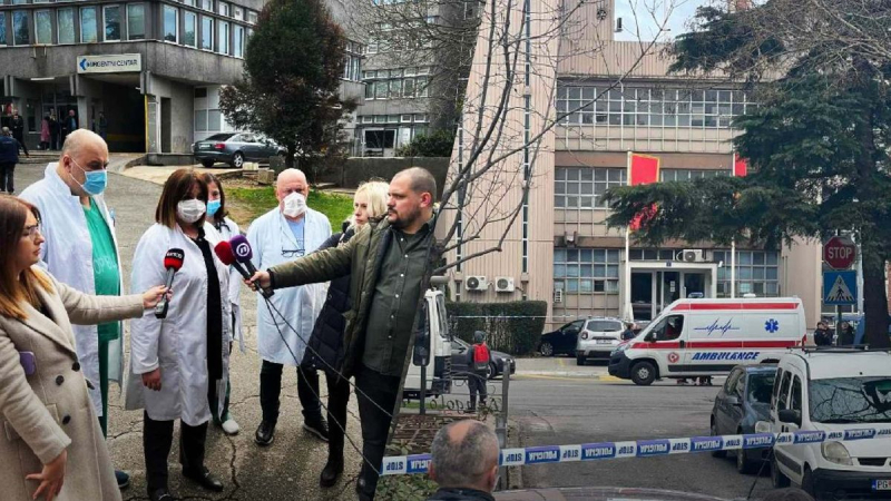 Una bomba explotó en el patio de la capital de Montenegro: hay muertos y heridos