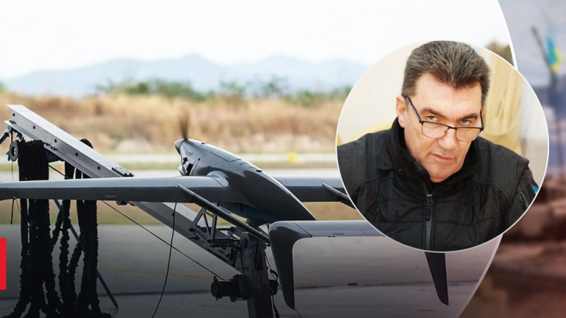 Danilov anunció la aparición en Ucrania de UAV de ataque con un alcance de más de 3000 kilómetros