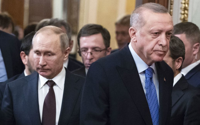 Erdogan pidió a Putin que ponga fin de inmediato a la guerra en Ucrania