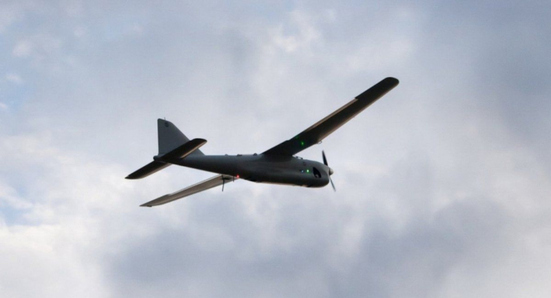 Un dron enemigo fue detectado y destruido durante un ataque aéreo cerca de Kiev