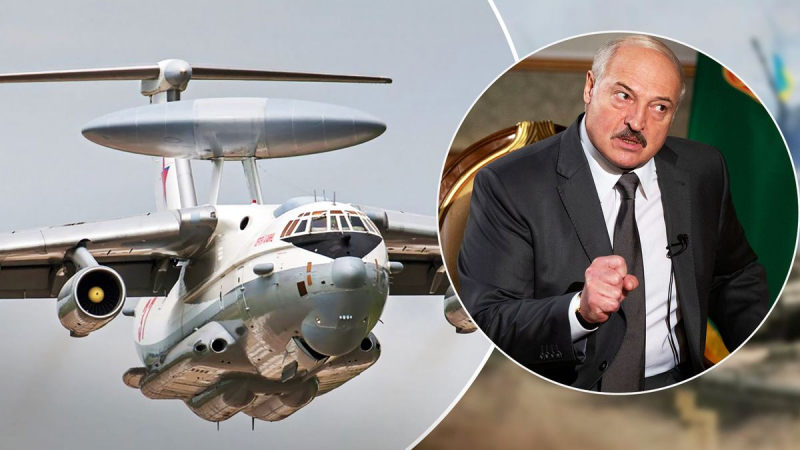 Lukashenko admitió que el A-50 resultó dañado después del ataque y calificó a Zelensky de 
