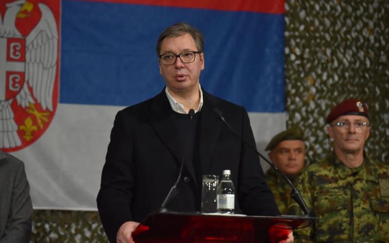 Vučić prometió arrestar al serbio militantes PMC 