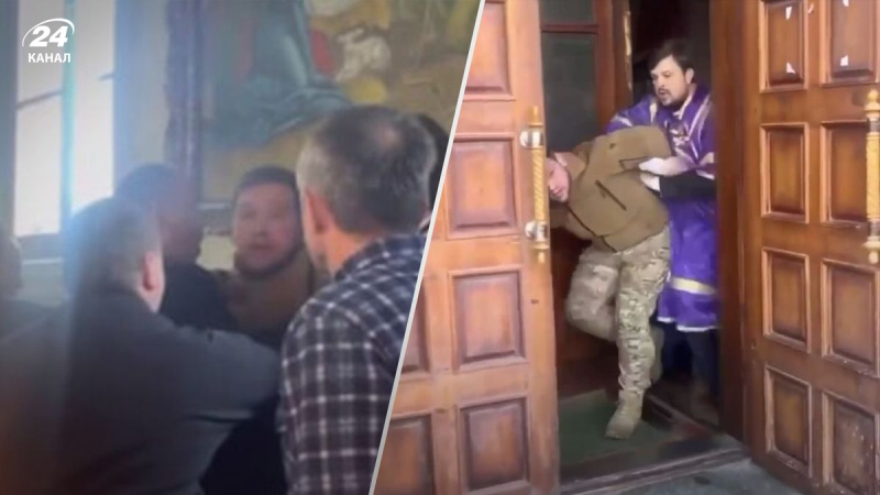 La policía abrió un caso contra un militar golpeado por sacerdotes de la UOC-MP en Khmelnitsky