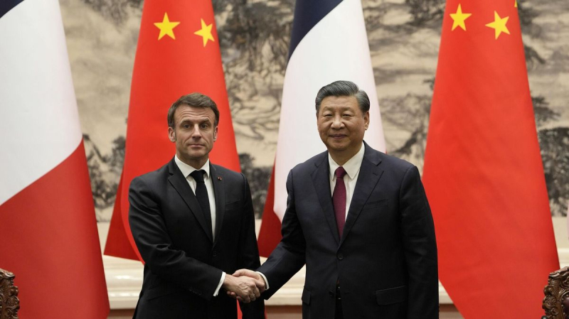 Más preguntas que respuestas: encuentro ambivalente entre Macron y Xi