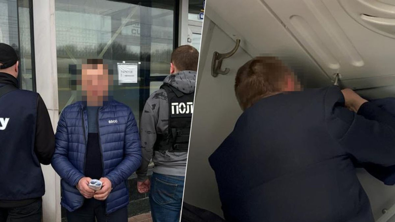 Un empleado de Ukrzaliznytsia transportaba dodgers en el sistema de ventilación del tren: fue descubierto por el SBU