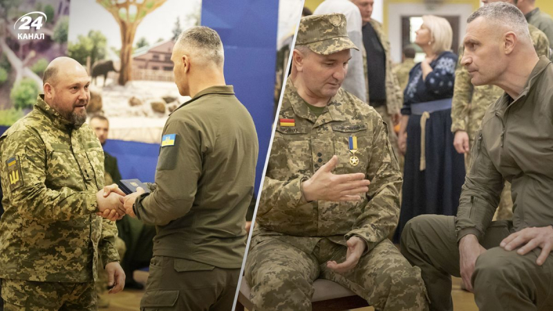 Klitschko entregó premios a los soldados del 242º Batallón de Terrodefense de Kiev