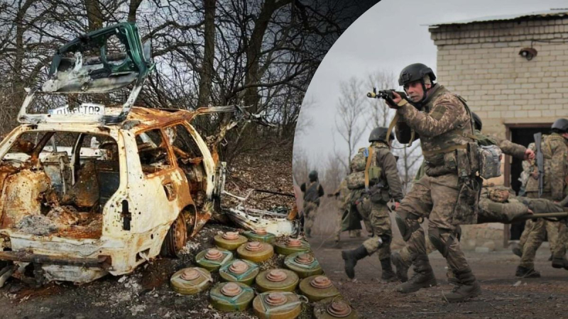 Hay duras batallas en Bakhmut, el enemigo se prepara para la "evacuación" de los población de Kherson y Zaporozhye, - Estado Mayor General