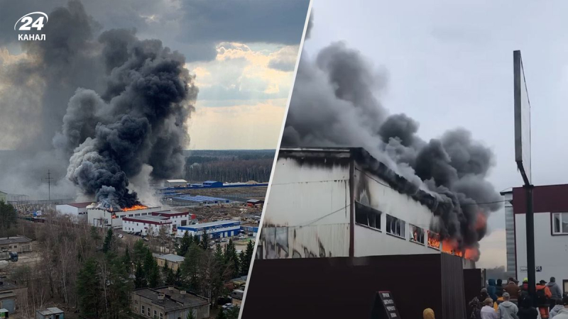 Hubo una gran explosión cerca de Moscú y se inició un incendio en un almacén