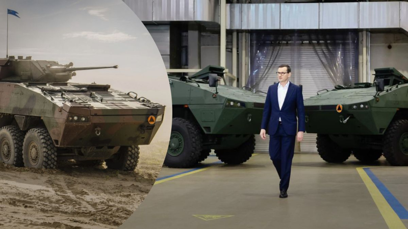 Principales transportadores de combate: Ucrania ordenó 100 APC Rosomak de Polonia