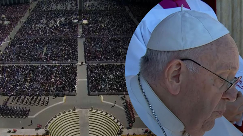 Después del hospital, el Papa Francisco encabezó la misa de Pascua: más de 45.000 peregrinos llegaron al Vaticano 