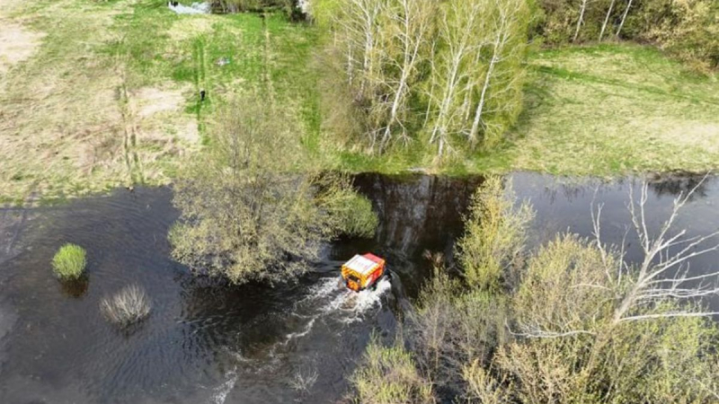 3 distritos pueden inundarse en la región de Kiev: advertencia de peligro