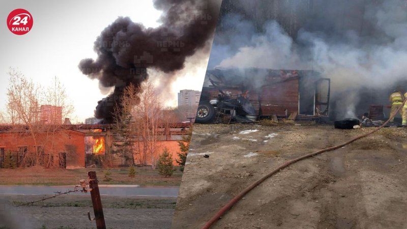 Continúa la temporada de incendios: una fábrica que produce MLRS cerca de Nizhny Novgorod; estallaron camiones de combustible en Perm